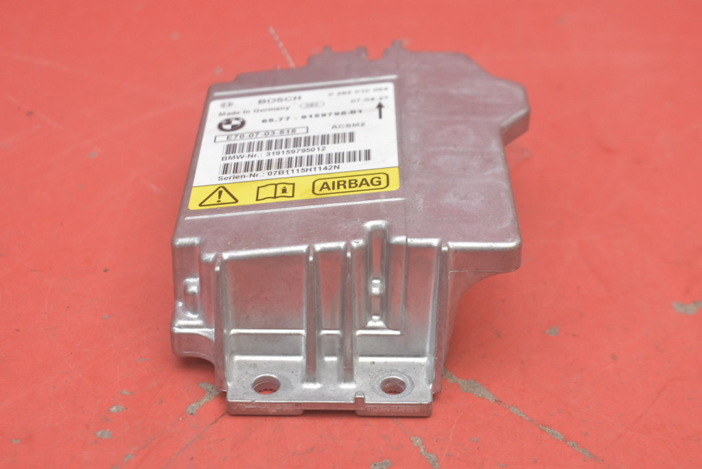 modulo SENSOR airbag airbag 6577-9159795-01 BMW X5 E70 06-10