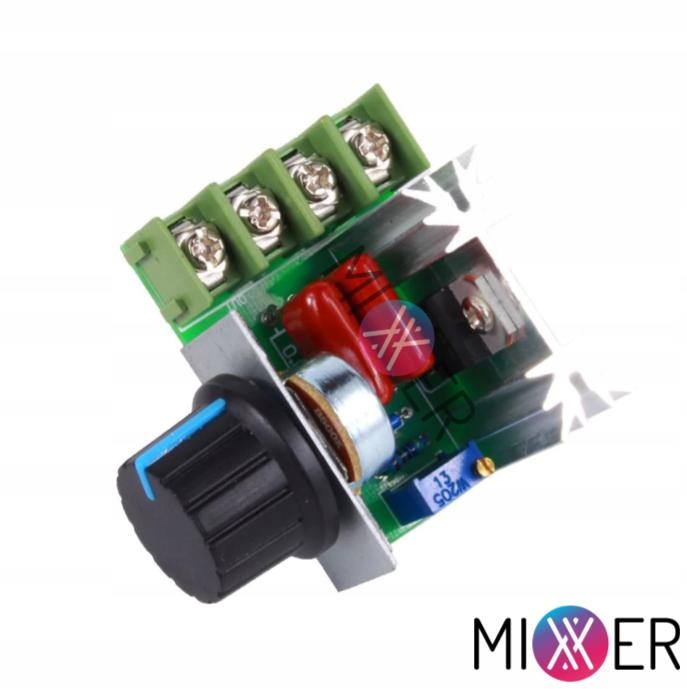 Moduł Regulator mocy, obrotów, napięcia 2000W 230V AC Kod producenta 00047