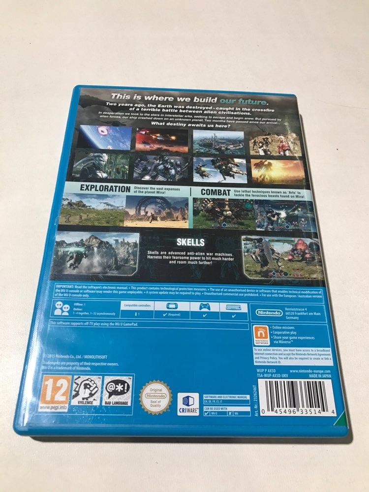 XENOBLADE CHRONICLES X WII U Wydawca Monolith Soft