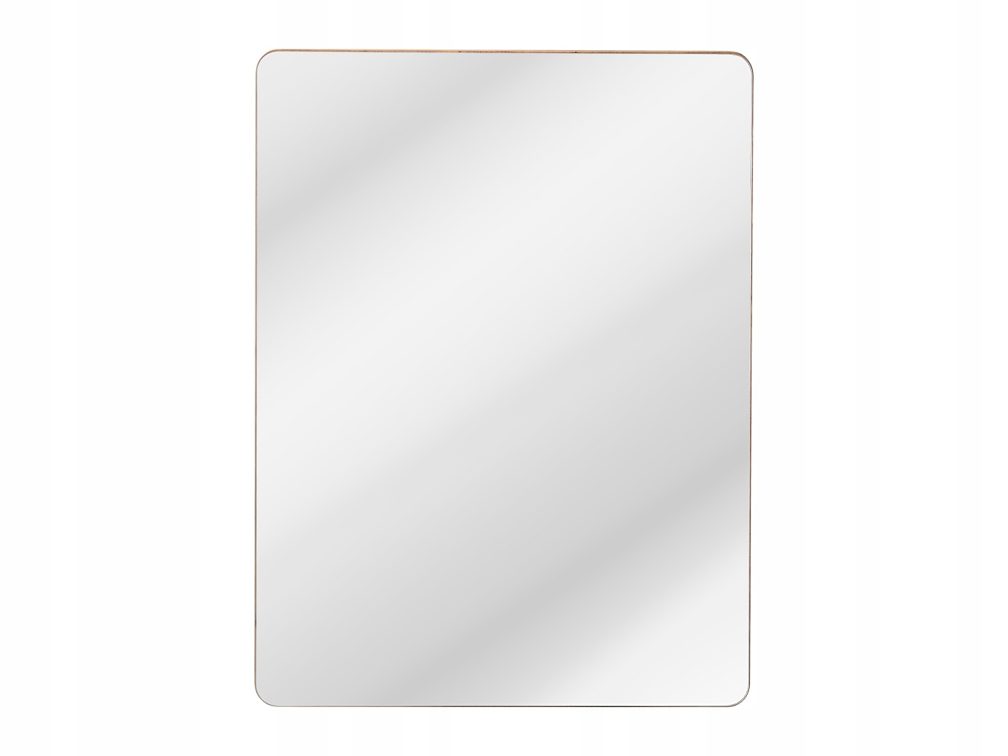 LUSTRO PROSTOKĄTNE ARUBA 60 CM Kształt prostokątny