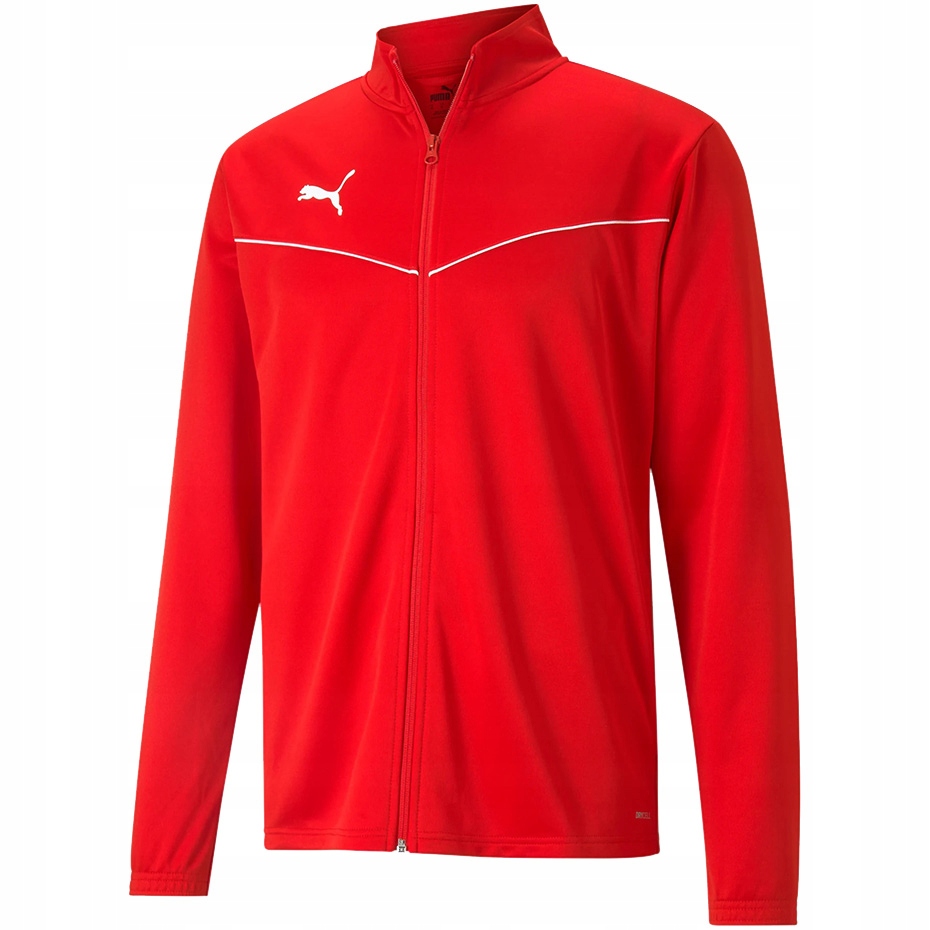 Pánská mikina Puma teamRISE Training Poly Jacket červená 657392 01 L