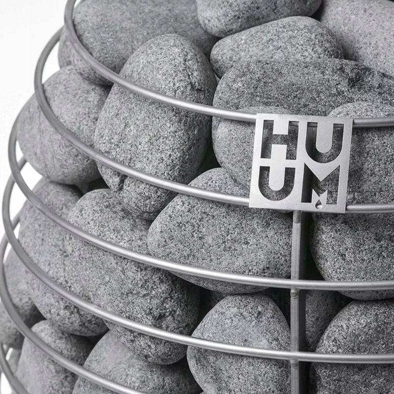 Kamene do sauny Huum s priemerom 5-10 cm 15 kg Okolie pre pece Huum