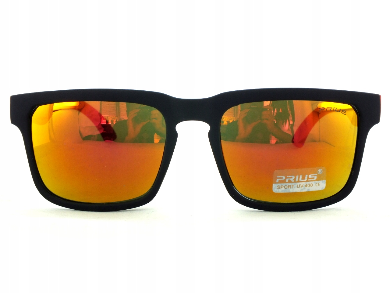 Okulary Słoneczne na Rower do Biegania Lustrzanki Marka Prius