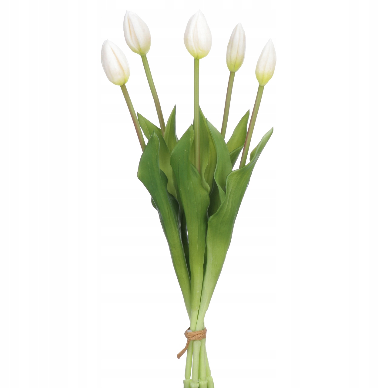 

Tulipan bukiet silikon guma 43 cm biały