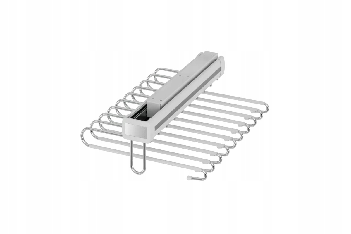 Starax S-6722-W výsuvný vešiak na nohavice do skríň