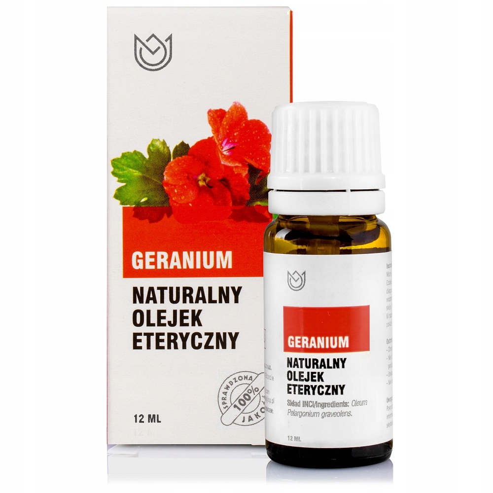 

Naturalny olejek eteryczny Geraniowy 12ml Nowość!