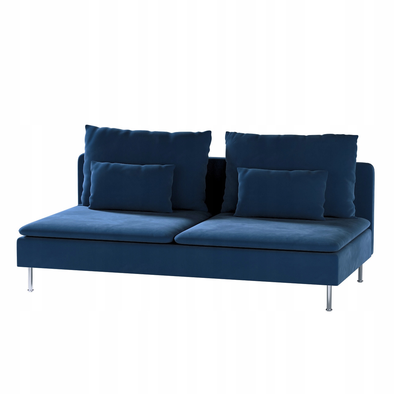 Dekoria Obal na modul Söderhamn 3-místný Ikea modrý