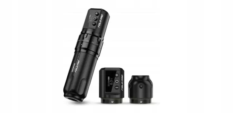 Dragonhawk Fold Pro Bezprzewodowa Maszynka 2X Baterie, Czarna