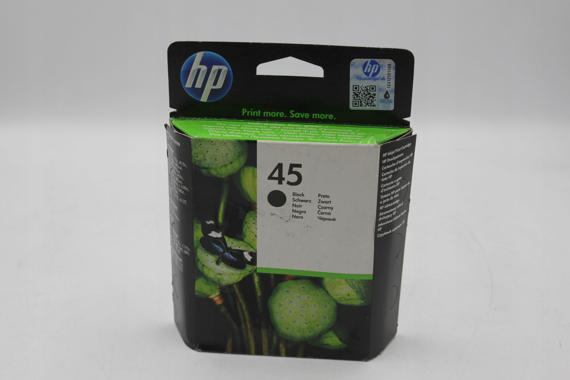 Hp 45 51645AE atrament čierny 20-21 originál