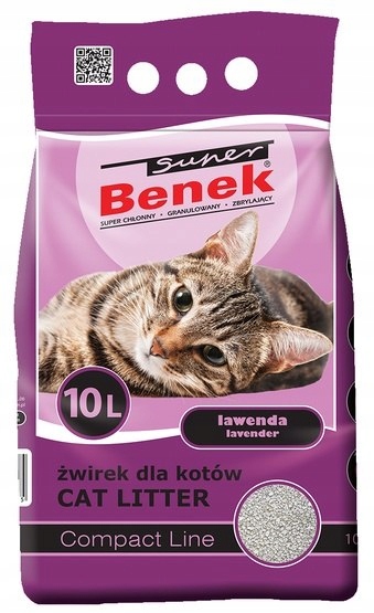 Benek Compact Vonná levandule (tmavě fialová) 10 l