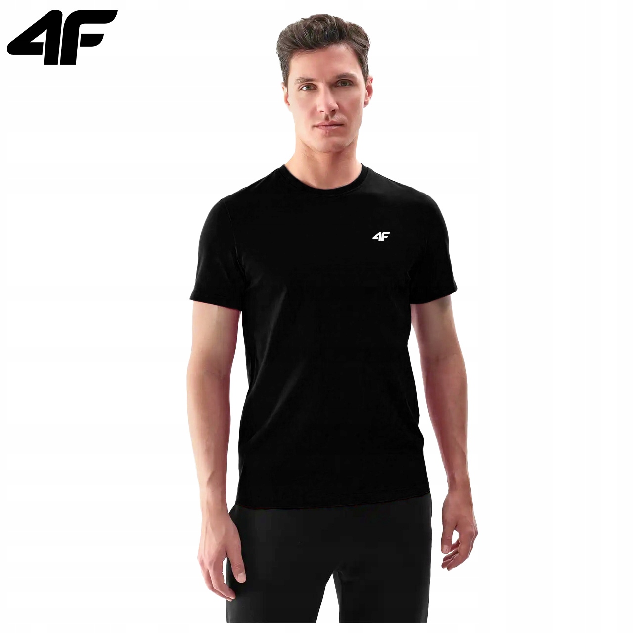 KOSZULKA MĘSKA 4F T-SHIRT BAWEŁNIANY PODKOSZULEK SPORTOWY CO DZIEŃ 3095 L Rozmiar L