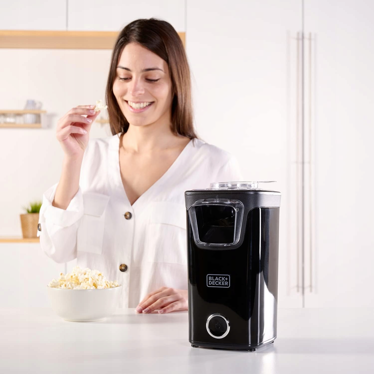 URZĄDZENIE DO ROBIENIA POPCORNU BEZOLEJOWE 3 MIN Marka Black&Decker
