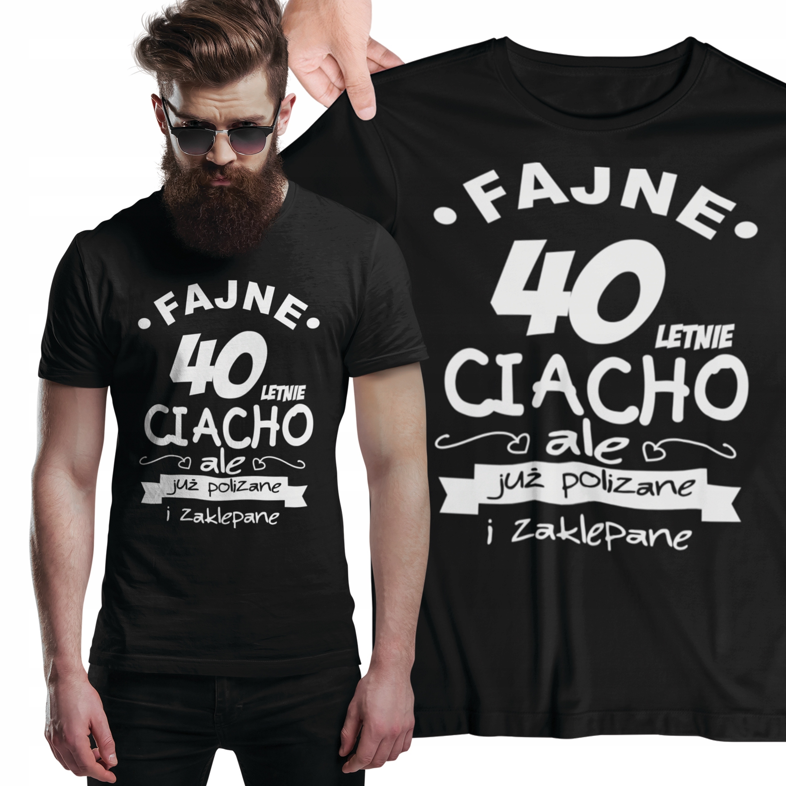 

Stylowy Prezent koszulka na 40 urodziny T-shirt