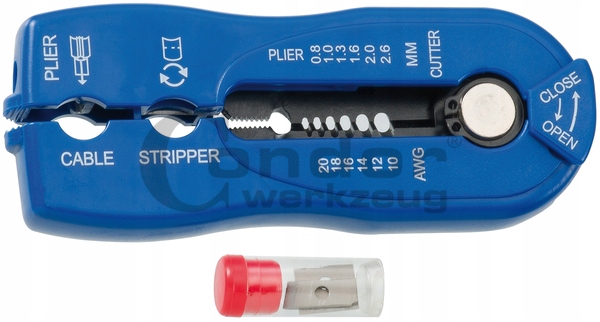 Ściągacz Izolacji Do Kabli 0.8-2.6 MM Condor