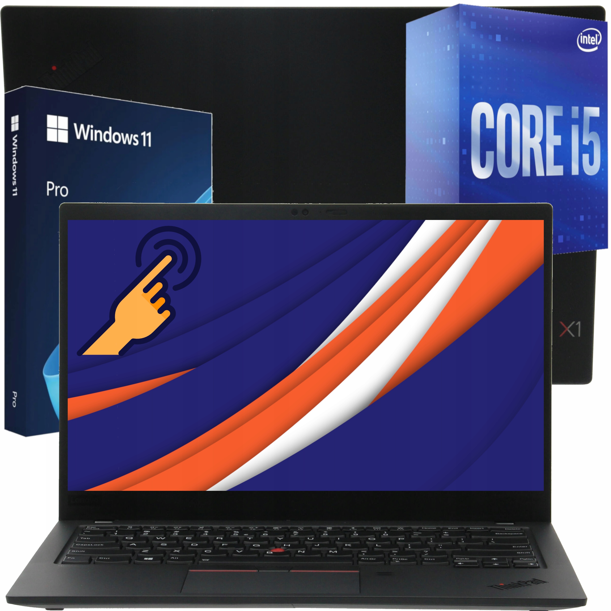 Dotykowy ThinkPad X1 Carbon Gen7 i5-8265U 16 GB RAM 256 M.2