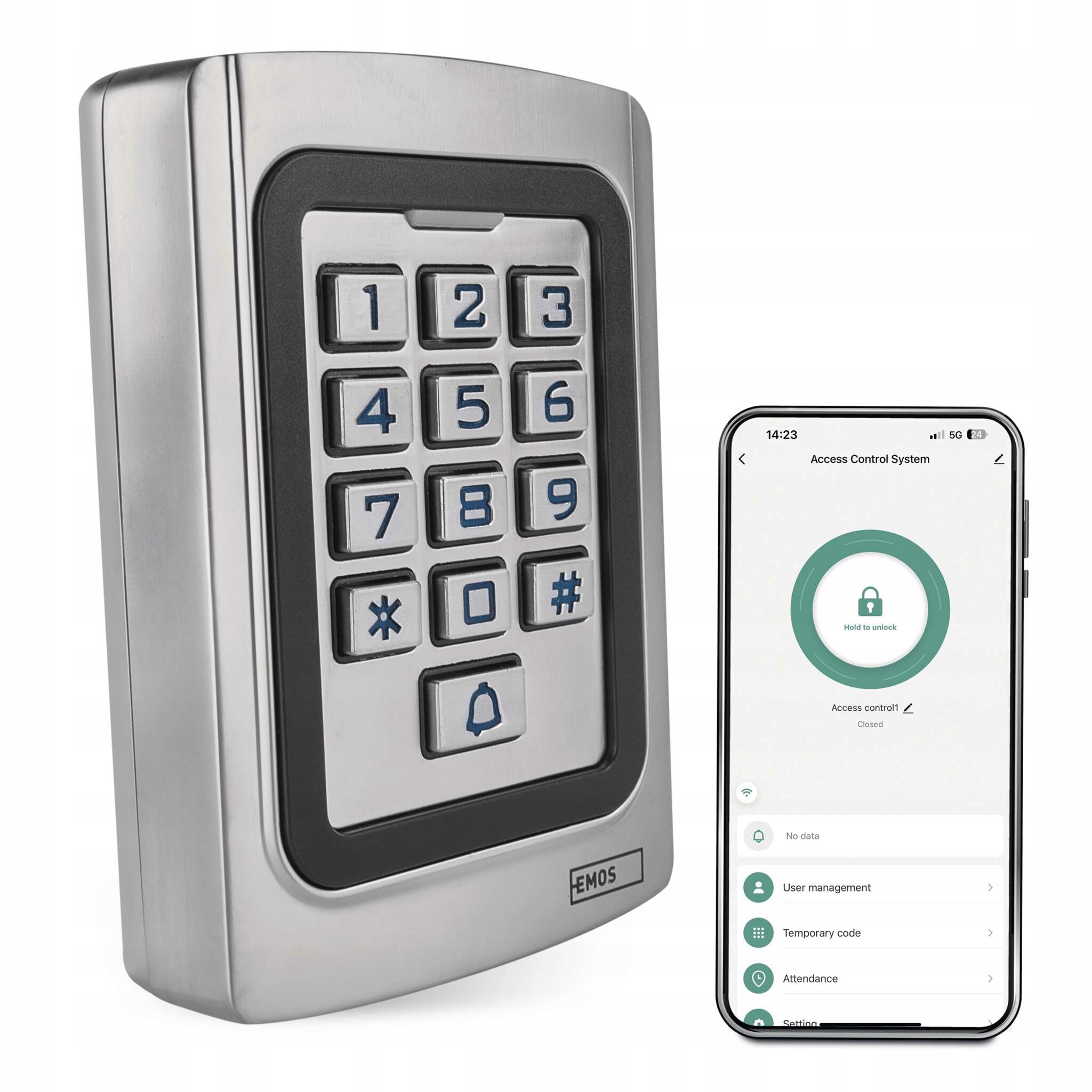 Emos GoSmart H5023 Rfid kódová klávesnice