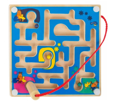 

Labirynt magnetyczny dla dzieci Montessori Myszka