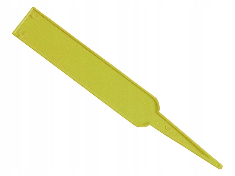 

ETYKIETy tabliczki do oznaczania roślin A żółte 25