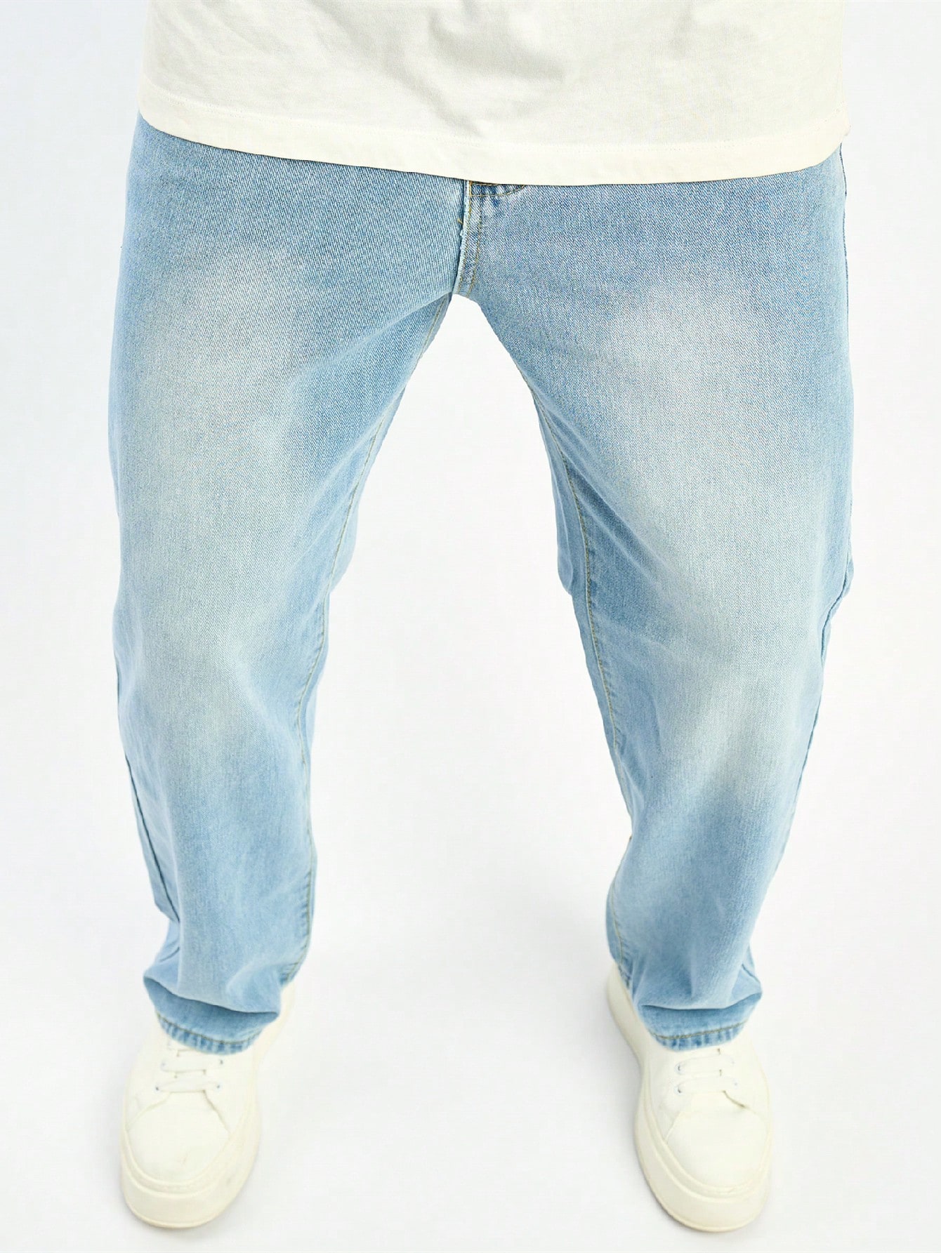 Pánské Džíny Zúžené Modré Casual Shein L