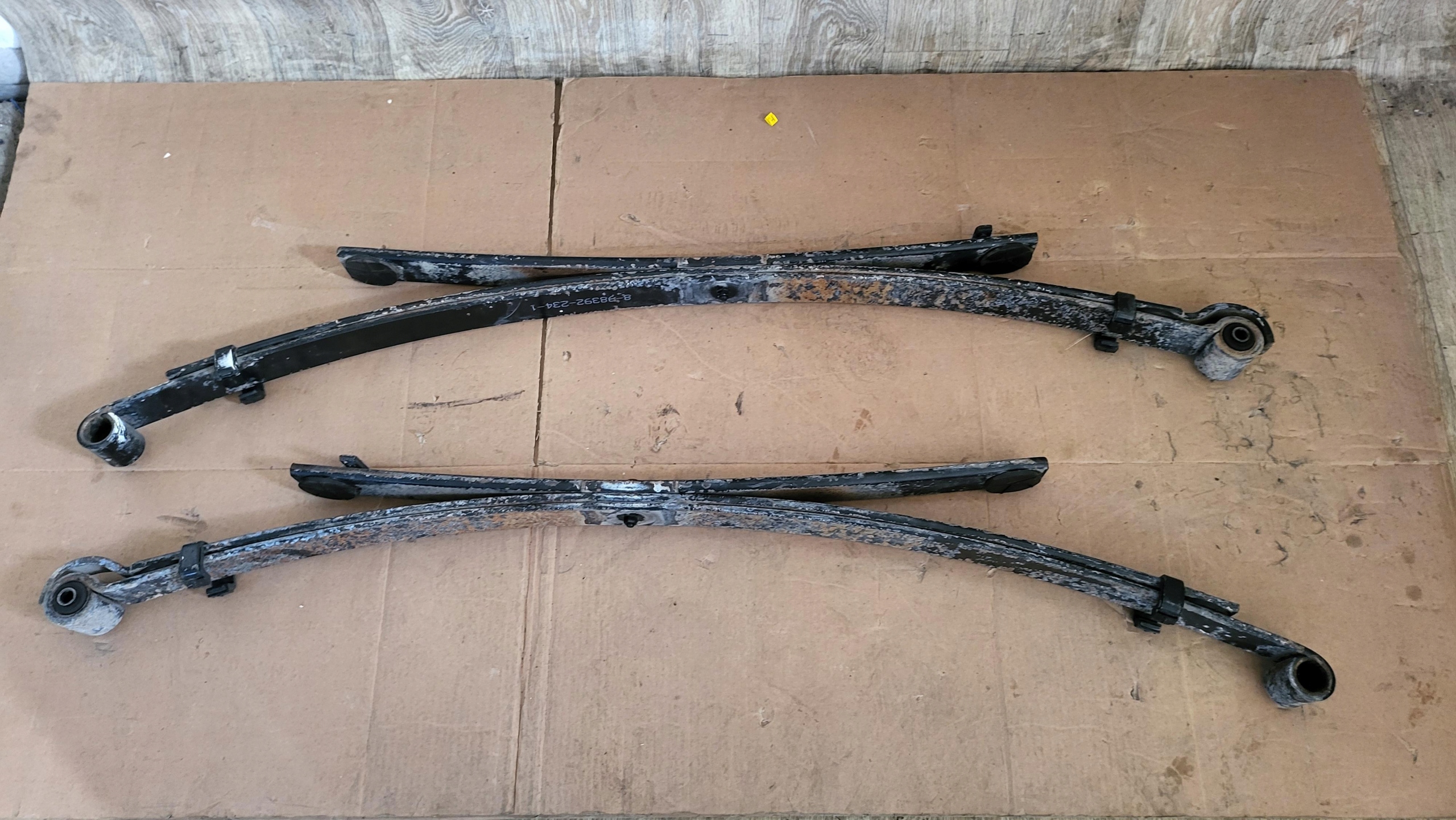 Resory heck ISUZU D MAX III 2021- 898392234