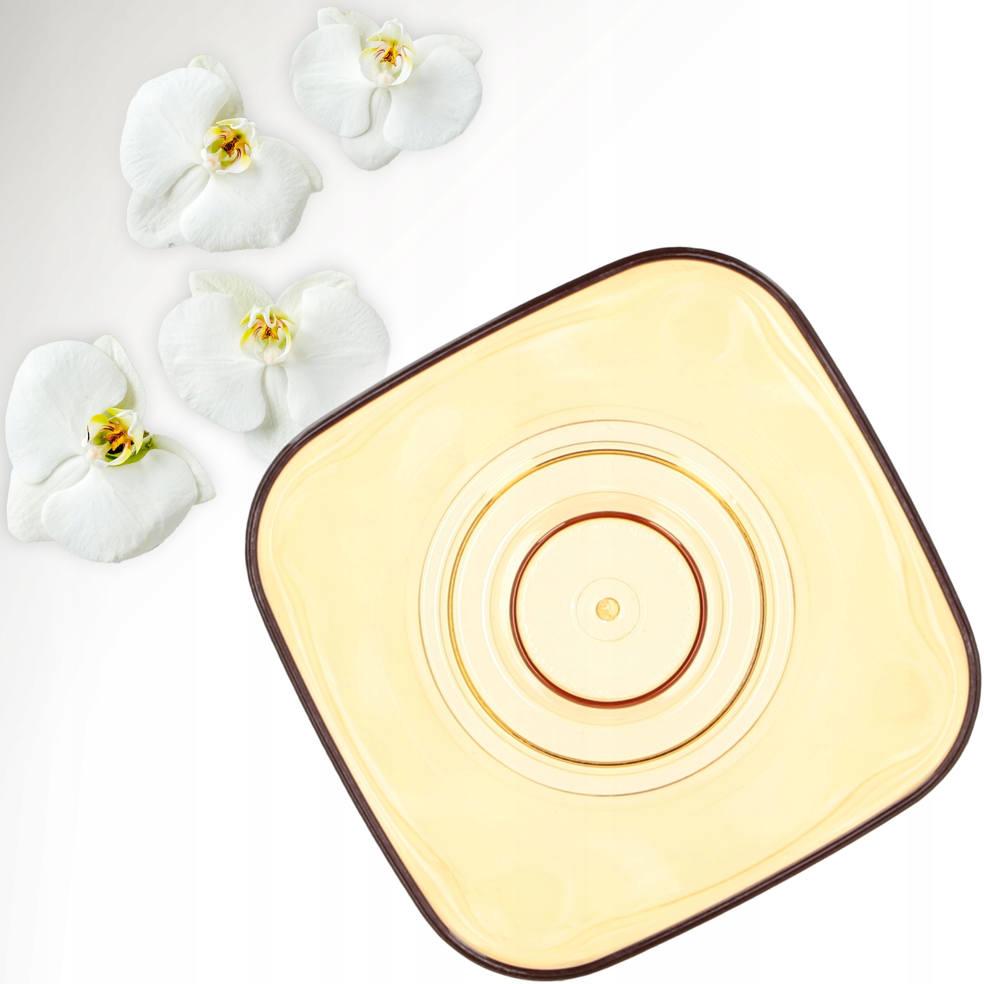 DONICZKA OSŁONKA NA STORCZYK KWIATY MIODOWA 12cm Kolor żółty