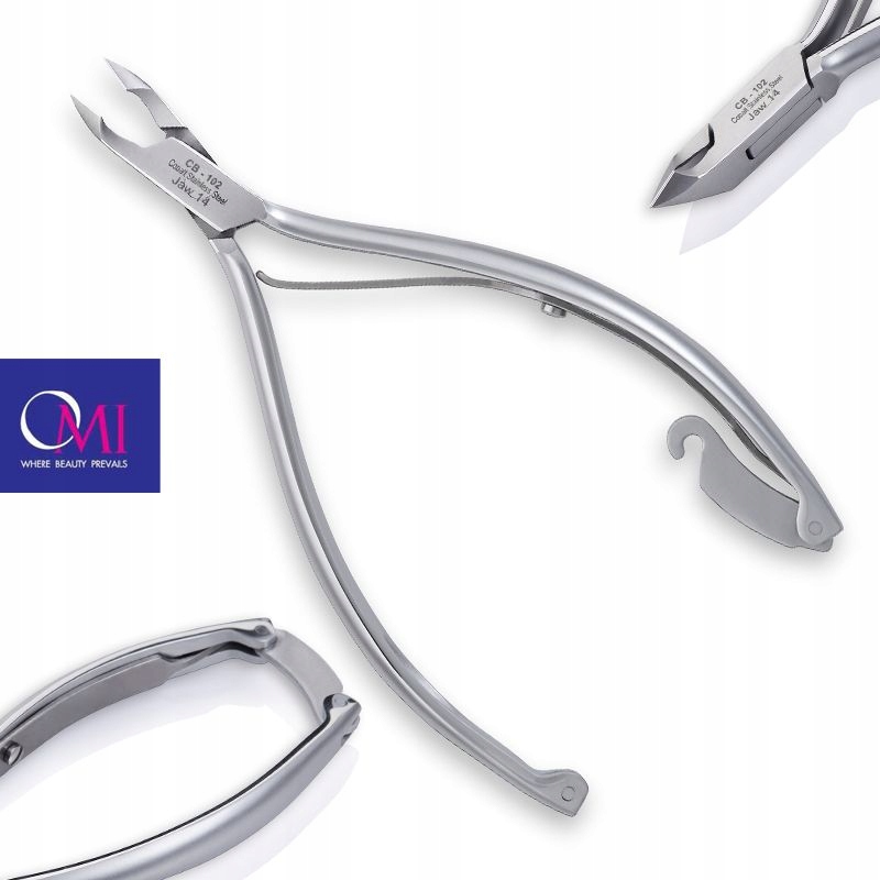 Omi pro-line nůžky CB-102 cuticle nipper jaw 12/4 mm box joint