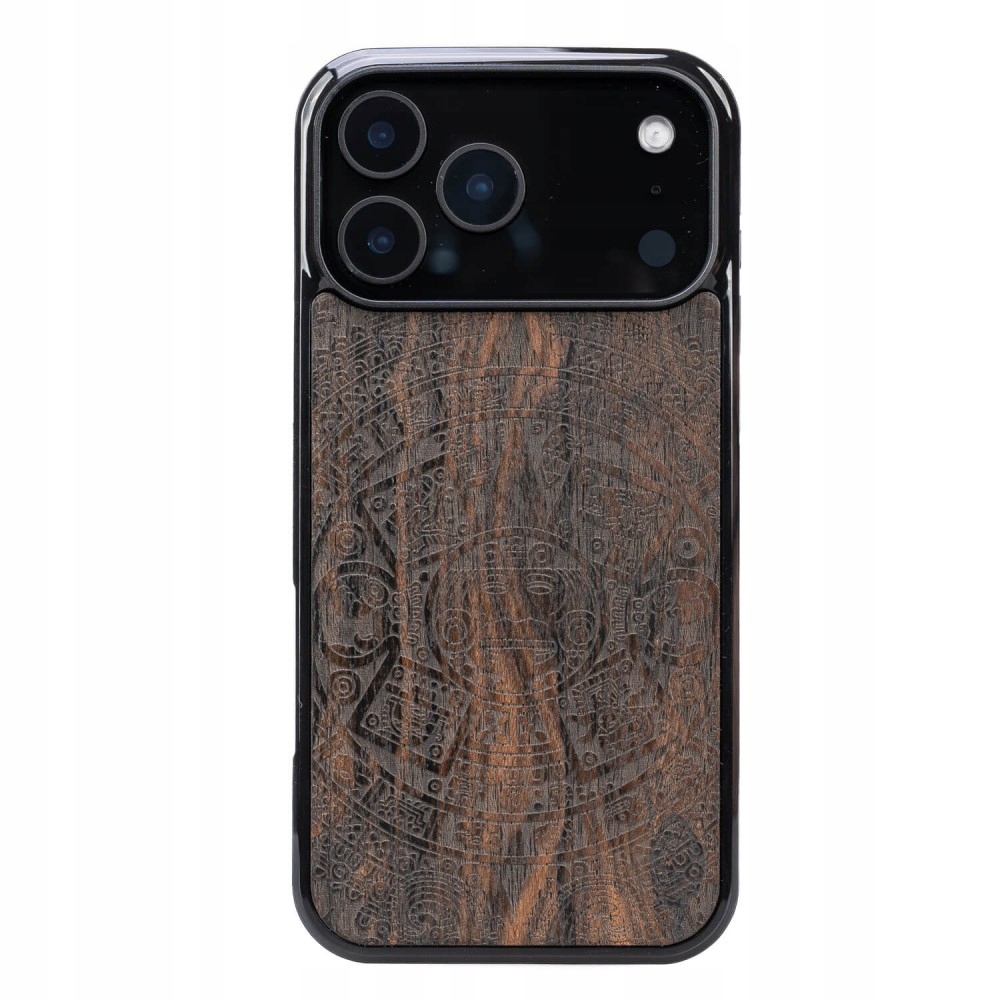 Dřevěné Pouzdro Bewood pro iPhone 17 Pro Max Kalendář Aztécký Ziricote