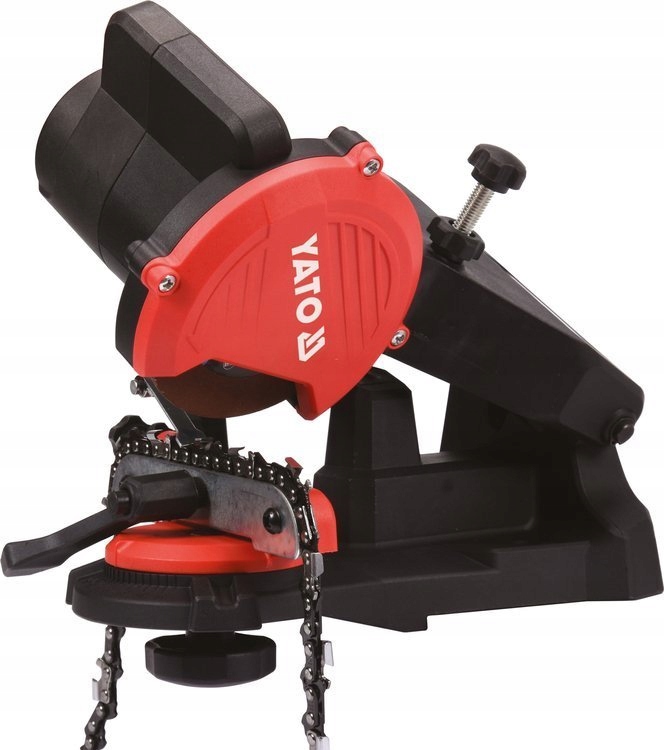 YATO STOŁOWA OSTRZAŁKA DO ŁAŃCUCHA PILAREK OBROTOWA PODSTAWA YT-84990 85W Seria GRD