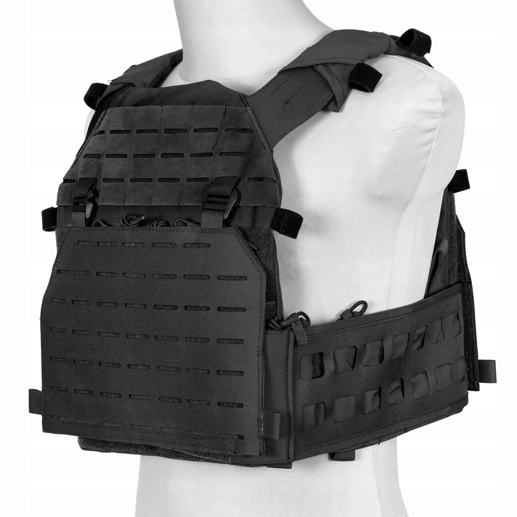 Taktická vesta Gfc Tactical Advanced Laser Cut černá