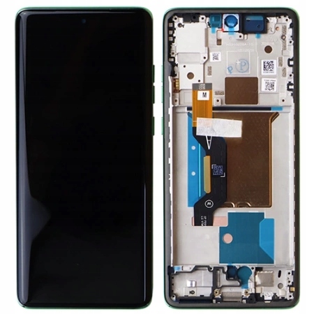 Nowy Ekran LCD Motorola Edge 60 XT2505-1, XT2505-2 Z Ramką Green