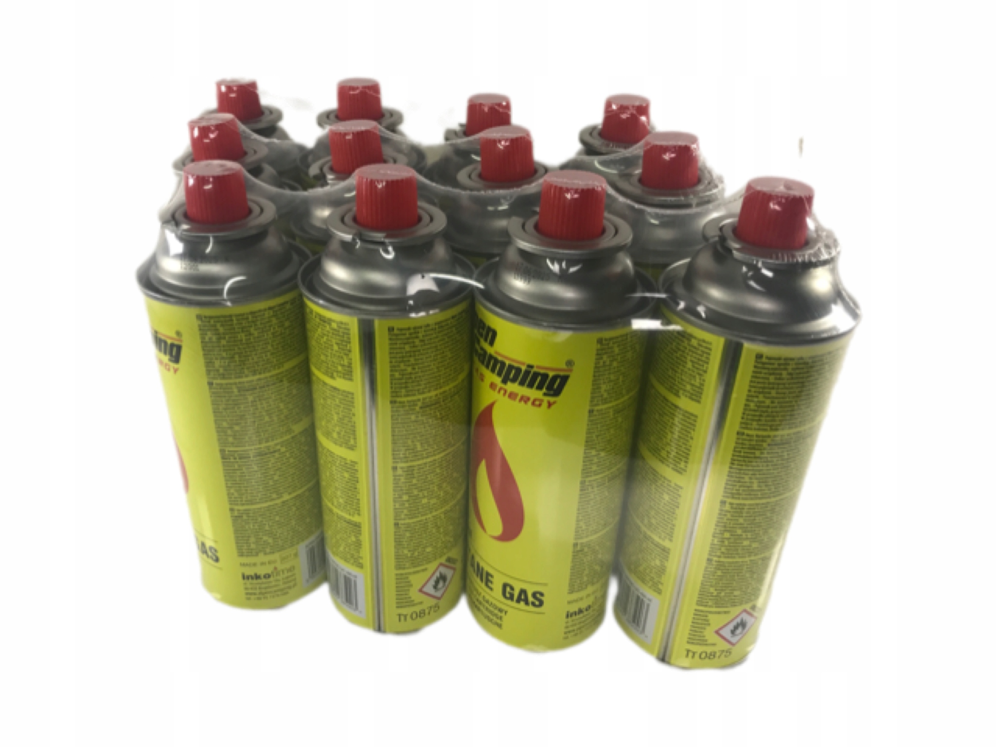 12x Gaz Kartusz Nabój Wkład Gazowy 400ml 227g 12 szt.