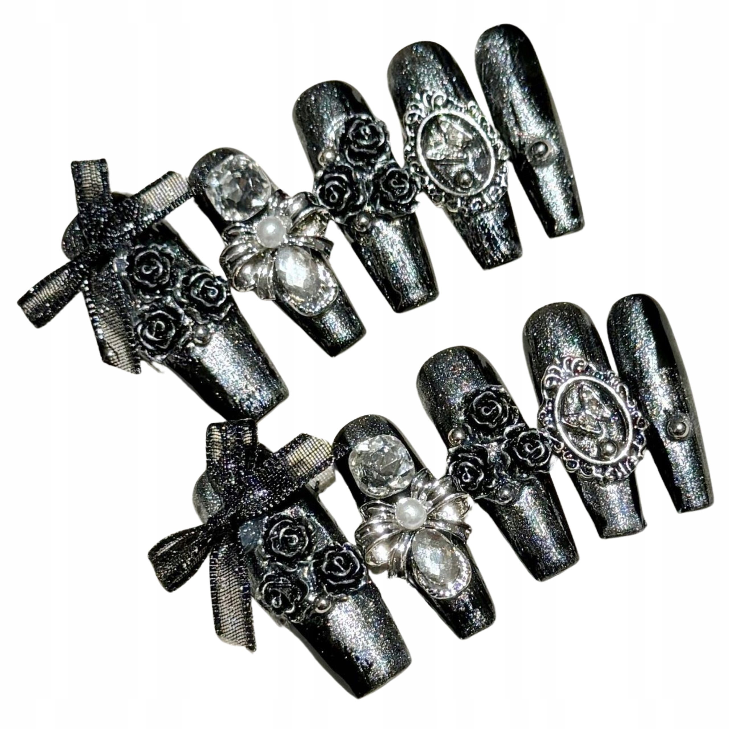 Press On Nails Umělé nehty Tipy na opakované použití С yrkonie, M