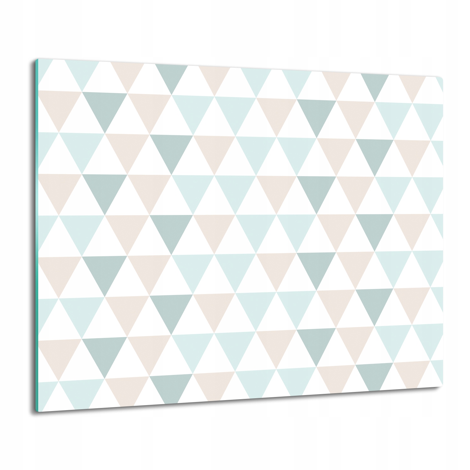 skleněná krytka splashback Trojúhelníky akvarel 60x52