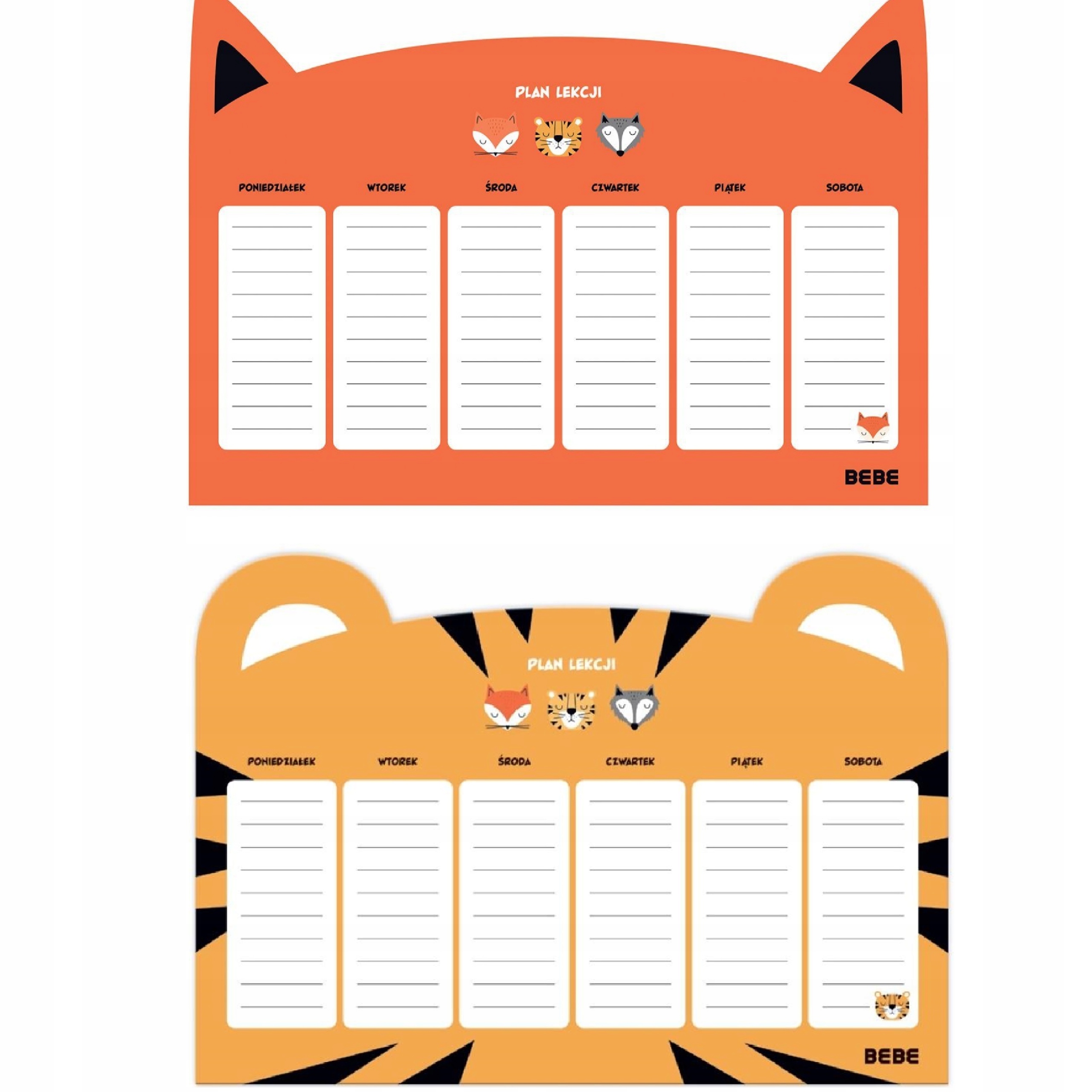 INTER PLAN LEKCJI PLANY ORGANIZACJA ZAJĘĆ, A4 x2