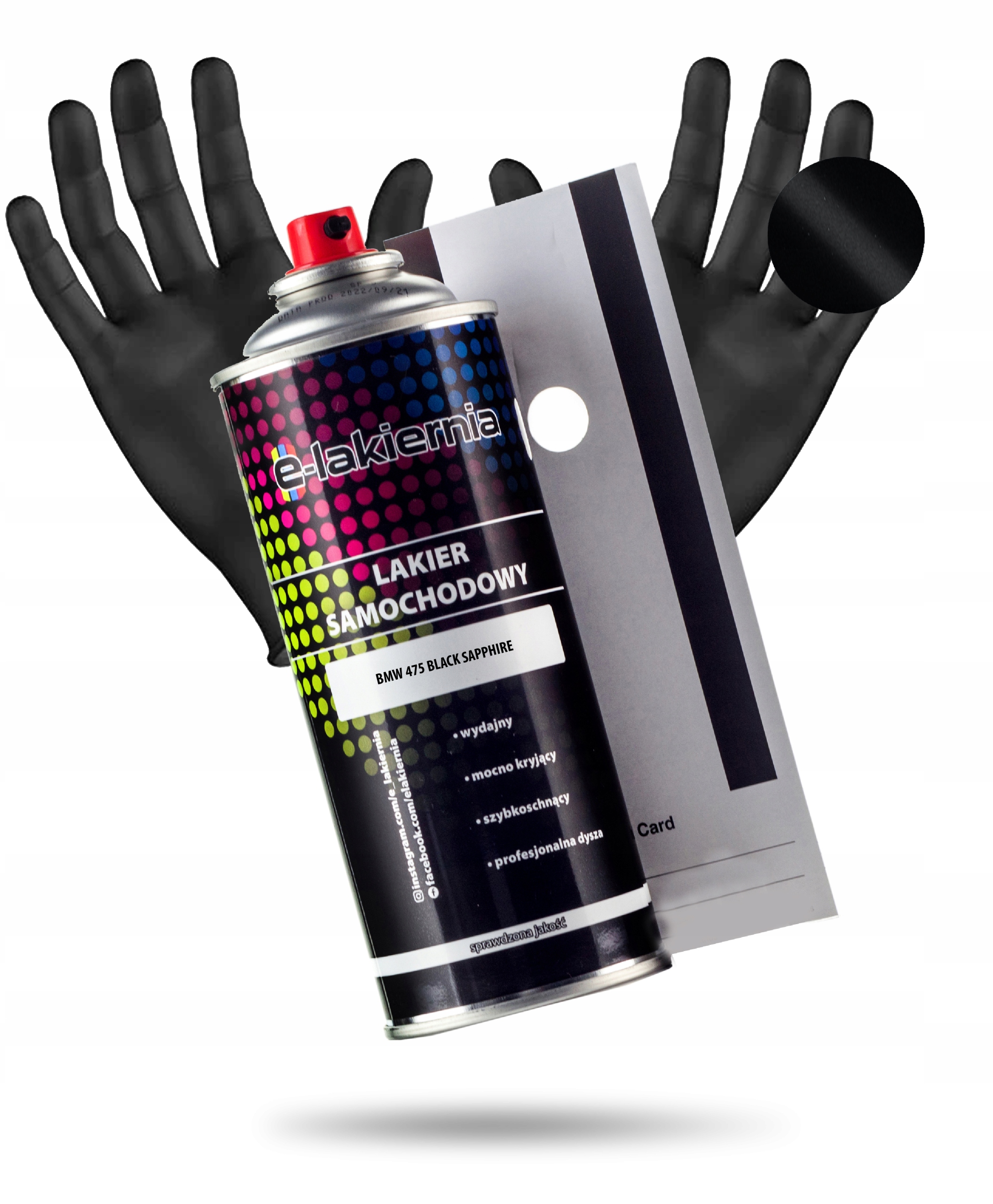 Lakier Samochodowy W Sprayu Bmw 475 Black Sapphire