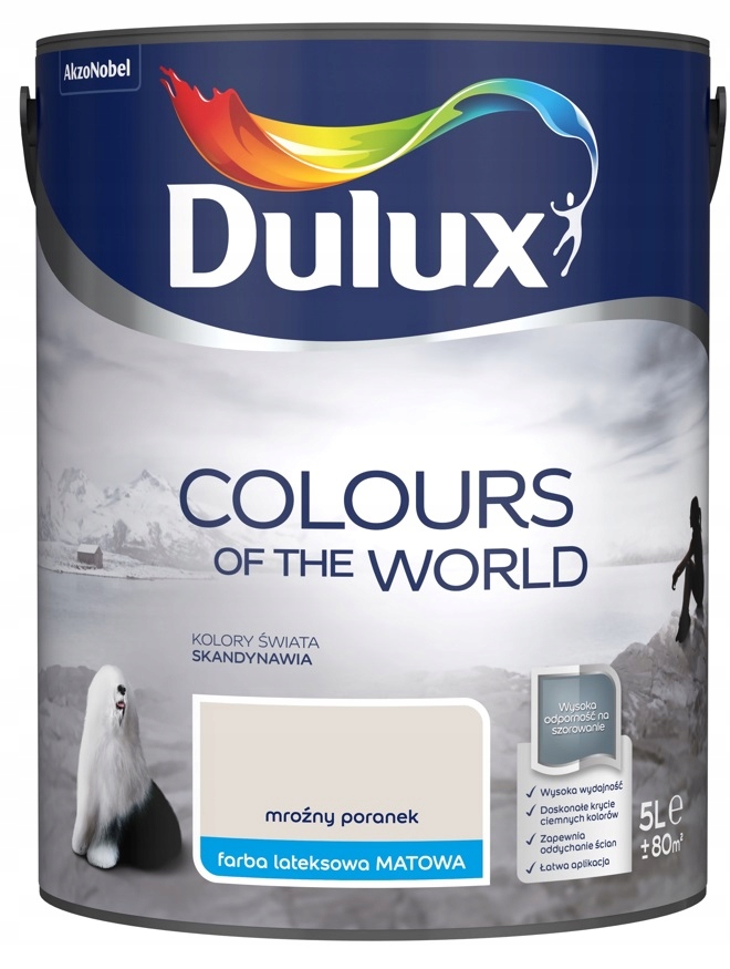 

Farba Dulux Świata- mroźny poranek, 5l