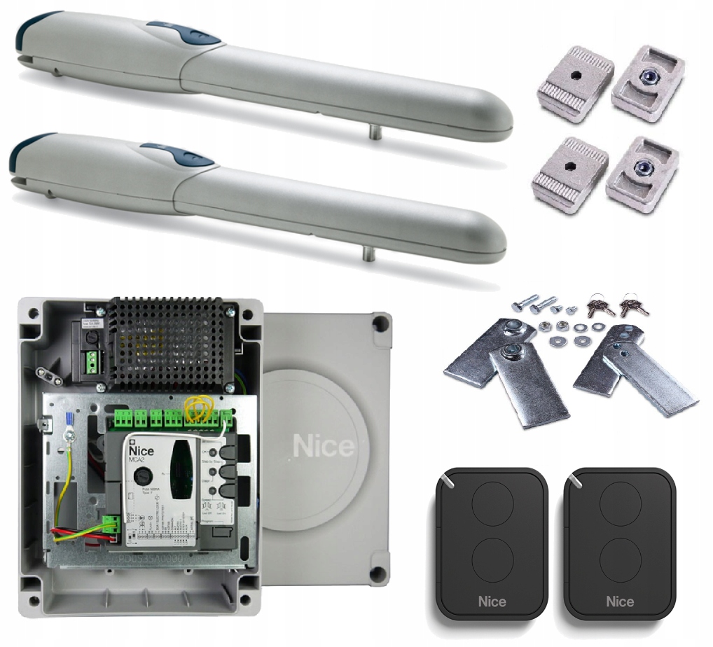 Zestaw Napęd Siłownik do Bramy Skrzydłowej Nice Wingo 3524