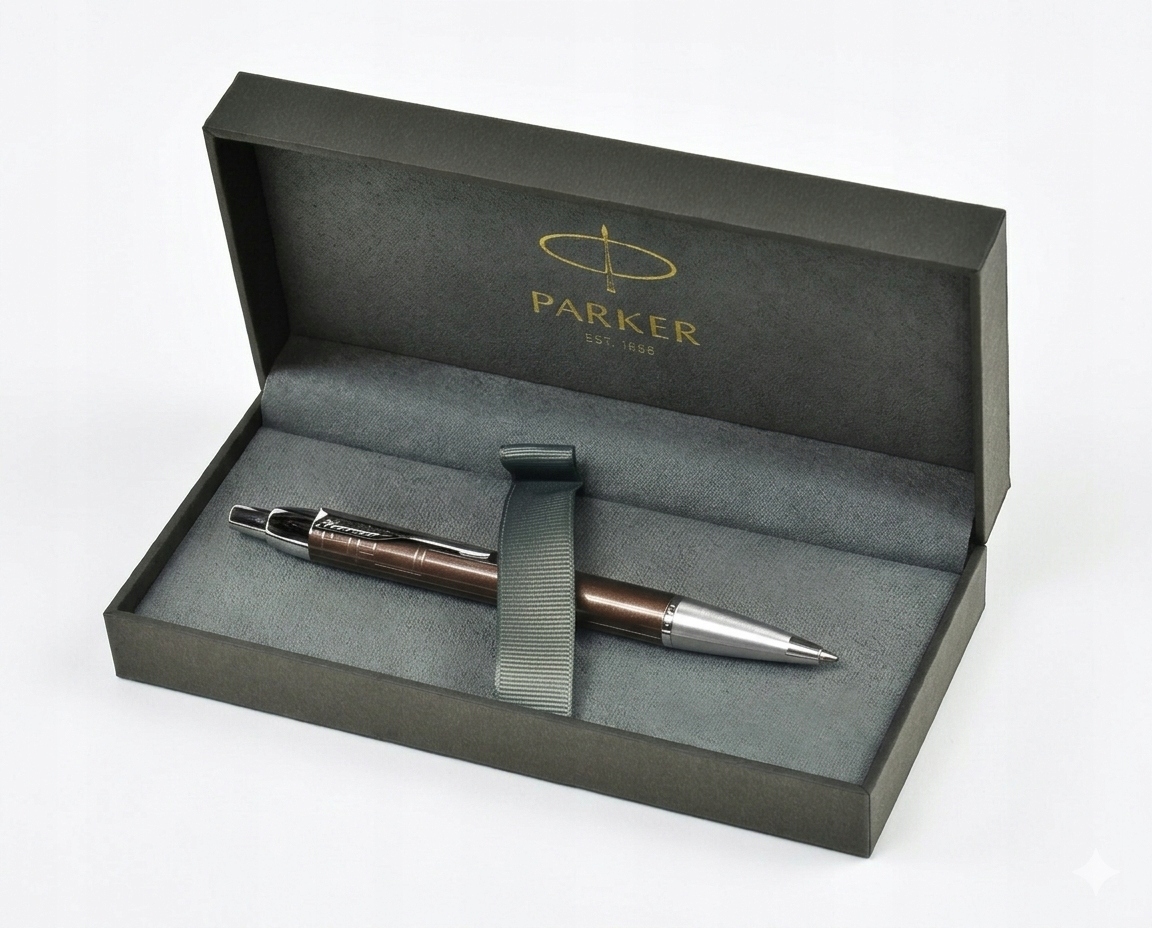 Długopis Parker IM Premium Brązowy w pudełku Prestige