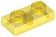 

4You Lego 3023 Płytka 1X2 Trans Żółty (2szt)