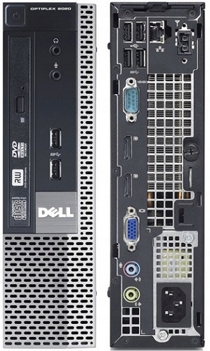 Komputer PC DELL 9020 USFF i3 8GB SSD USB3.0 WIN10 Seria Intel Core i3