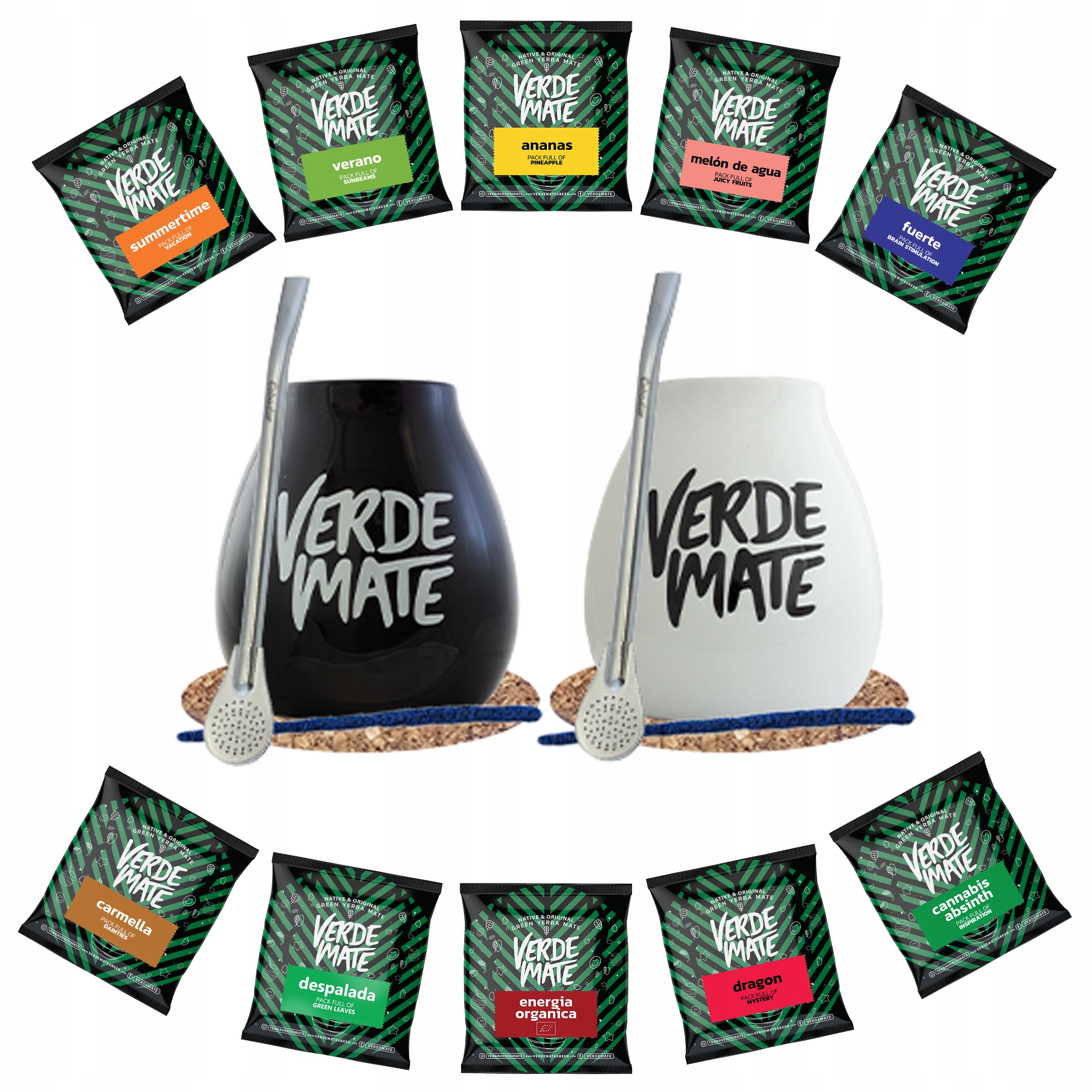 Yerba Verde Mate Green pro dva 500g