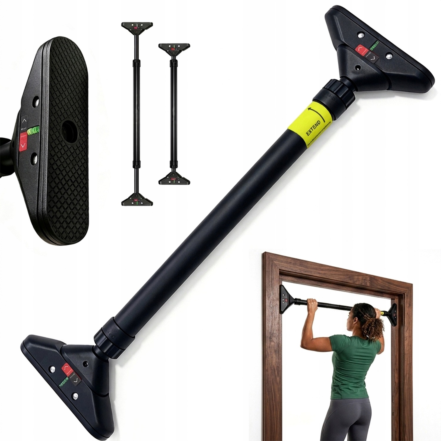 Rozpěrná Tyč Pro Zvedání Nastavitelná S Vodováhou 70-100 CM 200 Kg