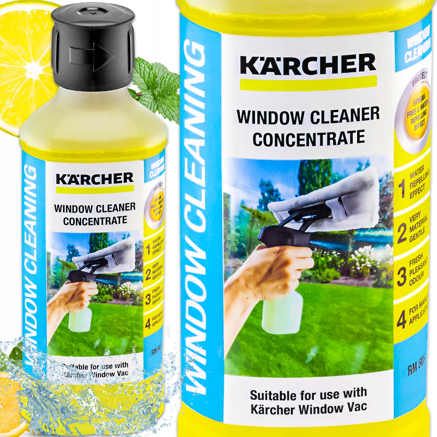 

Płyn Do Mycia Okien Karcher RM503 Wv Koncentrat De