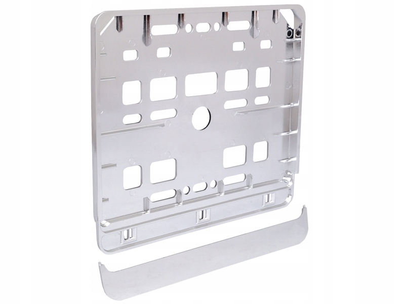 

Ramka na tablicę rejestracyjną motocykla chrom