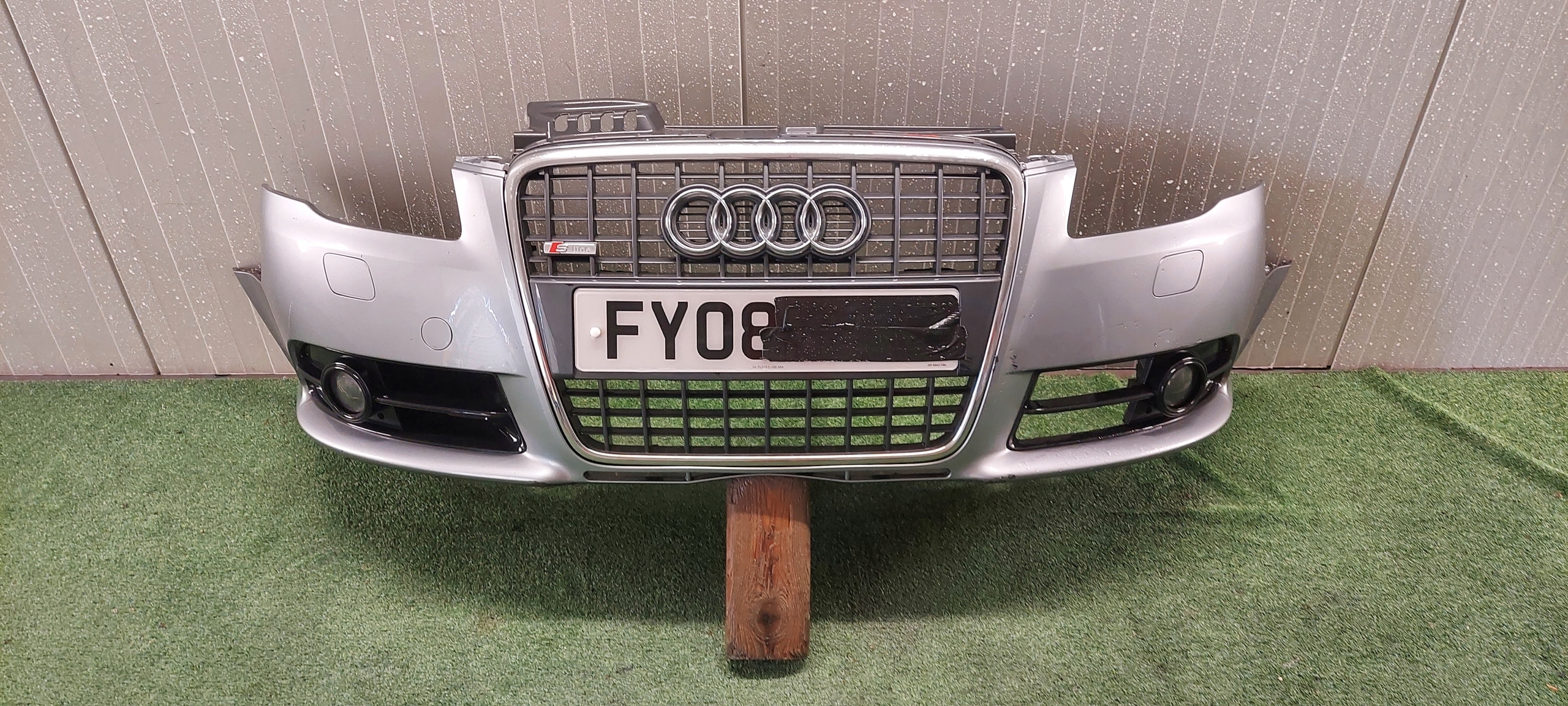 bumper front complete AUDI A4 B7 S-LINE washers LAK: LY7G