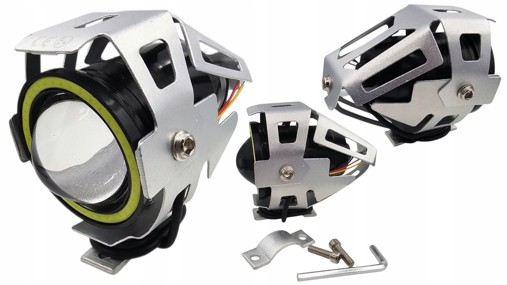 Мотоцикл галогенная лампа фара стробоскоп мотоцикл Quad 2400lm 30W