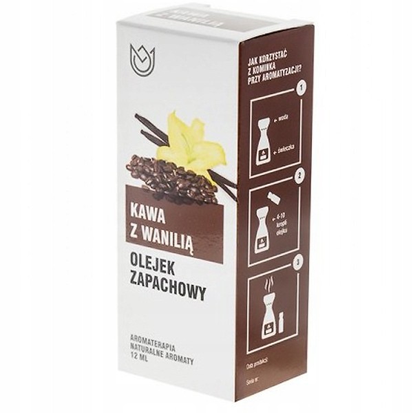 

Olejek zapachowy 12ml Kawa Z Wanilią Kawowy