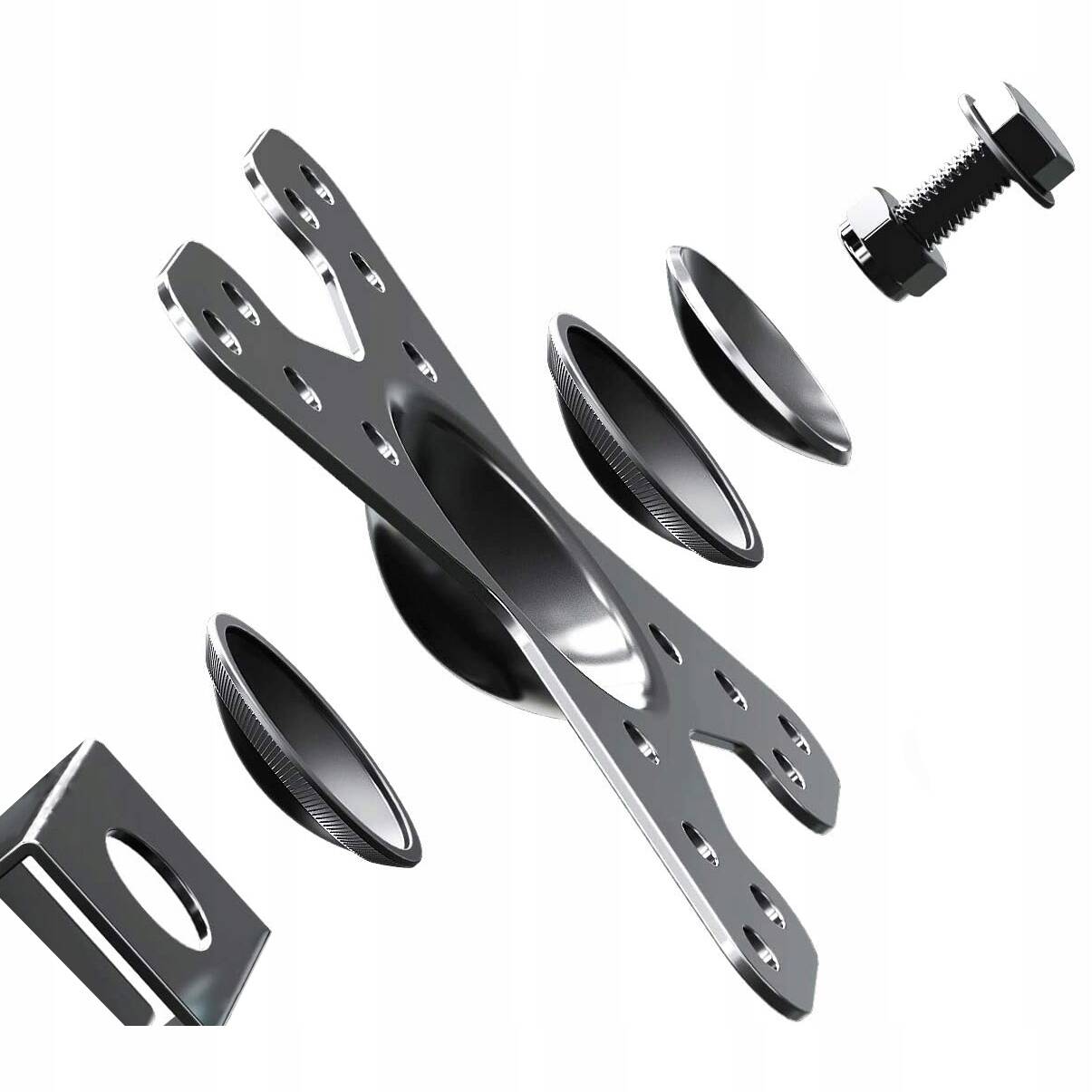 MOCNY UCHWYT ŚCIENNY REGULOWANY 13 - 42 CALI DO 30kg Model Rysy MT011