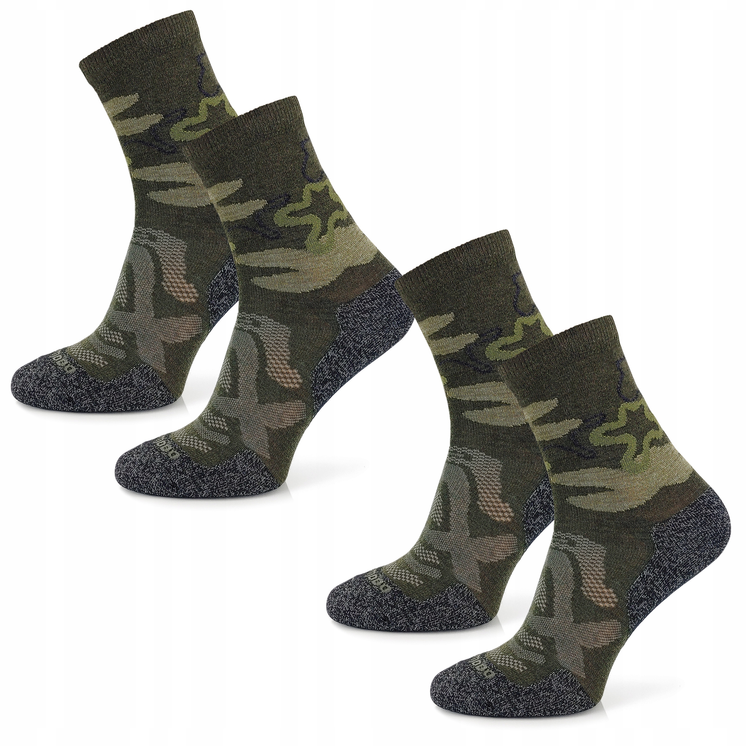 Letnie oddychające skarpety casual Comodo 70% wełny merynosa 39-42 2 pary