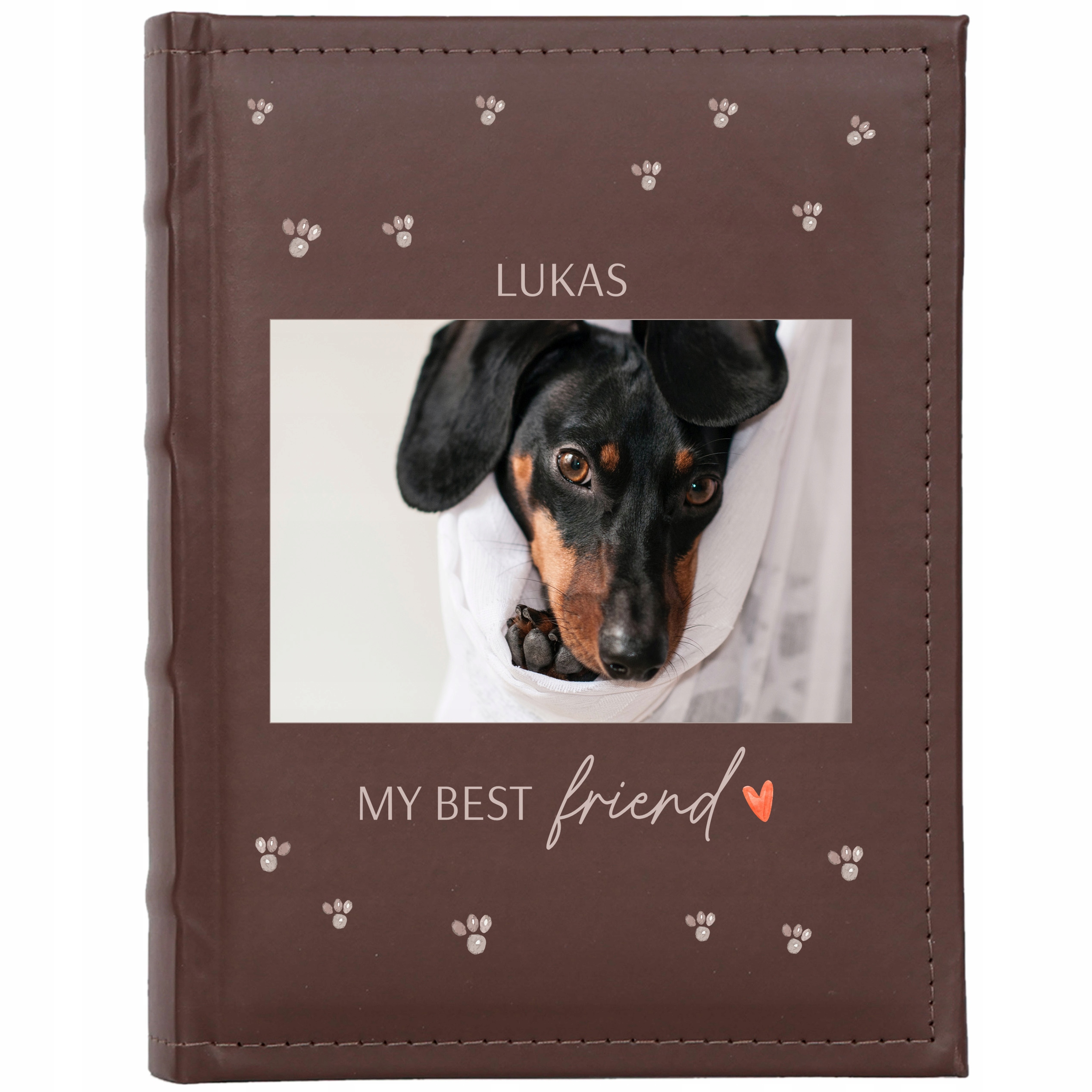 ALBUM NA ZDJĘCIA PSA KOTA Personalizowany 100 ZDJĘĆ 10x15 Nadruk Pupila